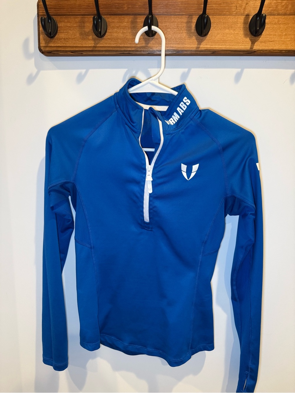 FIRMABS Blue Women's Long-Sleeve Quarter-Zip Top